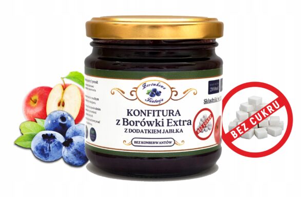 BOX Prezentowy Bez Dodatku Cukru z Konfiturami i Herbatą - obrazek 2