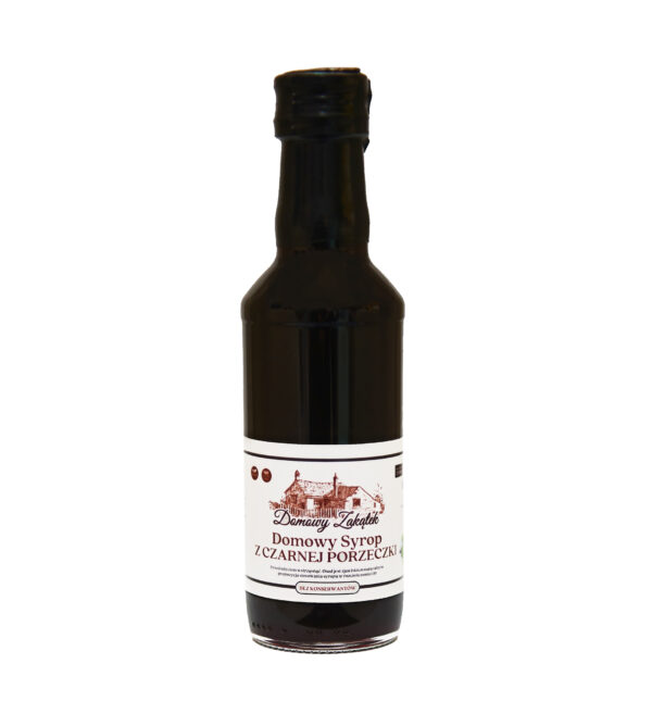 Domowy syrop z czarnej porzeczki 200ml