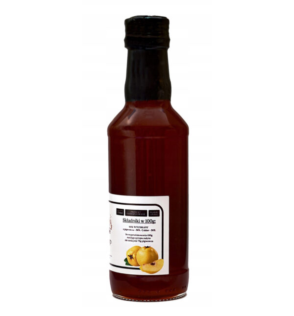 Domowy syrop z pigwy 200ml - obrazek 2