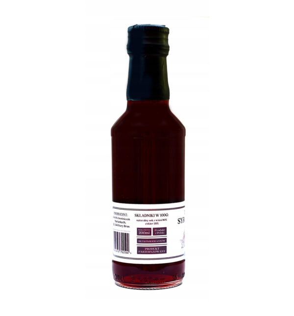 Domowy syrop z wiśni 200ml - obrazek 2