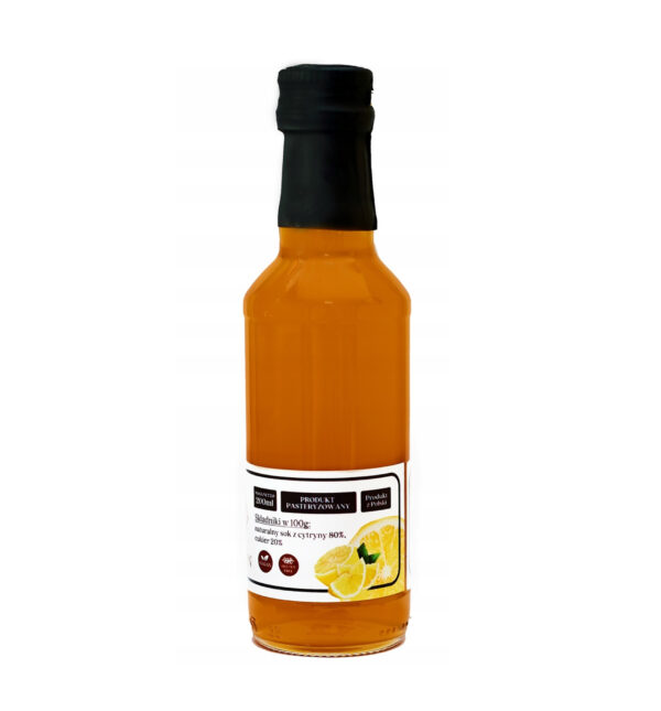 Domowy syrop z cytryn 200ml - obrazek 2