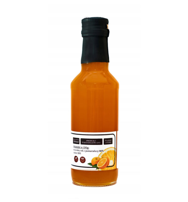 Domowy syrop z pomarańczy 200ml - obrazek 2