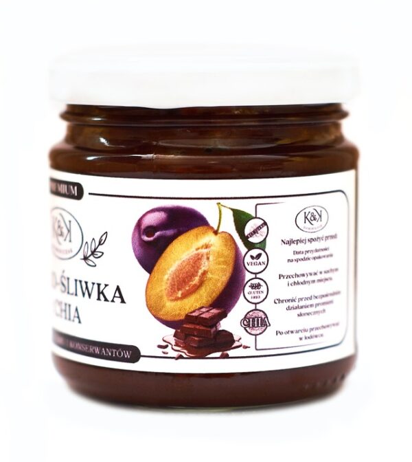 Czeko-śliwka z chia 200ml - obrazek 2