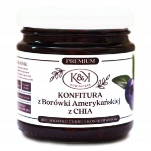 Domowa-Konfitura-z-Borowki-z-Chia-200g-Bez-Dodatku-Cukru-bez-Konserwantow