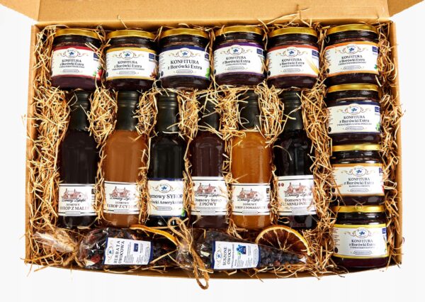 Kosz Prezentowy PREMIUM z Naturalnymi Produktami Bez Konserwantów