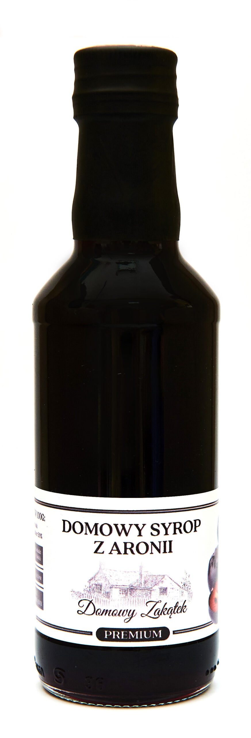 Domowy Syrop z ARONII PRAWDZIWY Naturalny bez Konserwantów