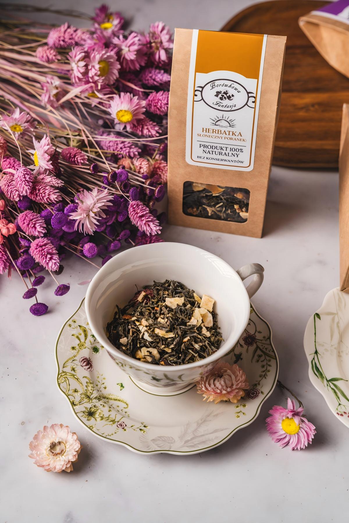 Elegancki Zestaw Prezentowy Herbat PREMIUM box na Prezent Naturalny - obrazek 8