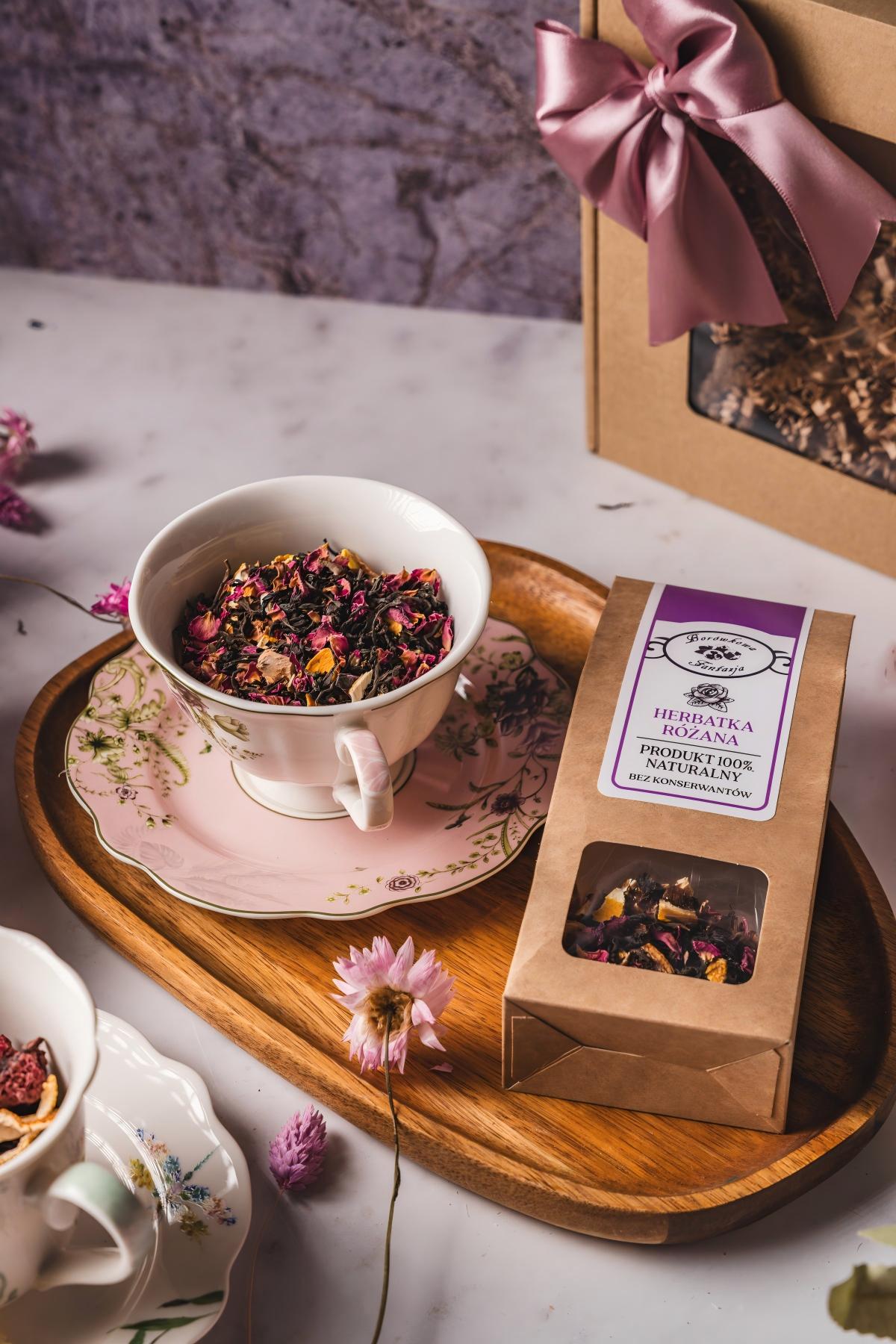 Elegancki Zestaw Prezentowy Herbat PREMIUM box na Prezent Naturalny - obrazek 6