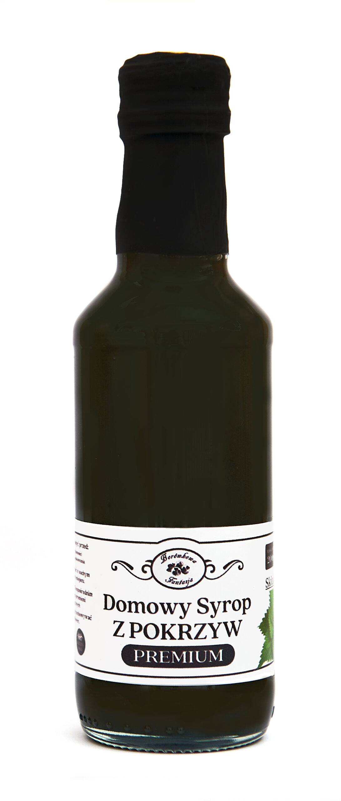 Syrop z Pokrzywy Domowy Naturalny PREMIUM do Herbaty i Wody 200ml - obrazek 3